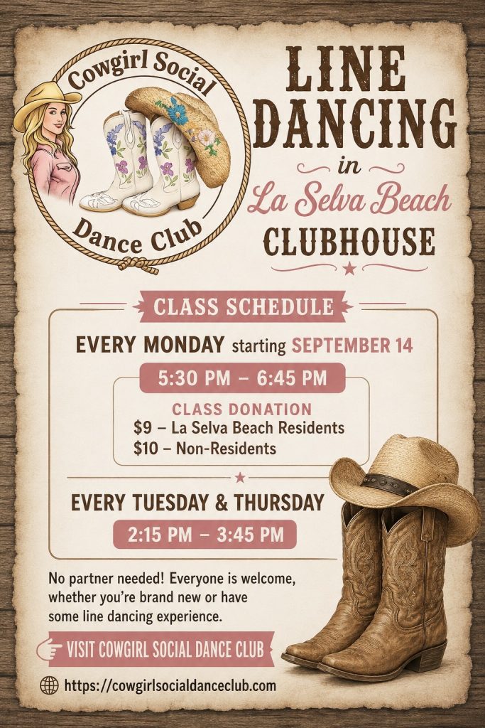 Cowgirl Social Dance Club Santa Cruz classes
